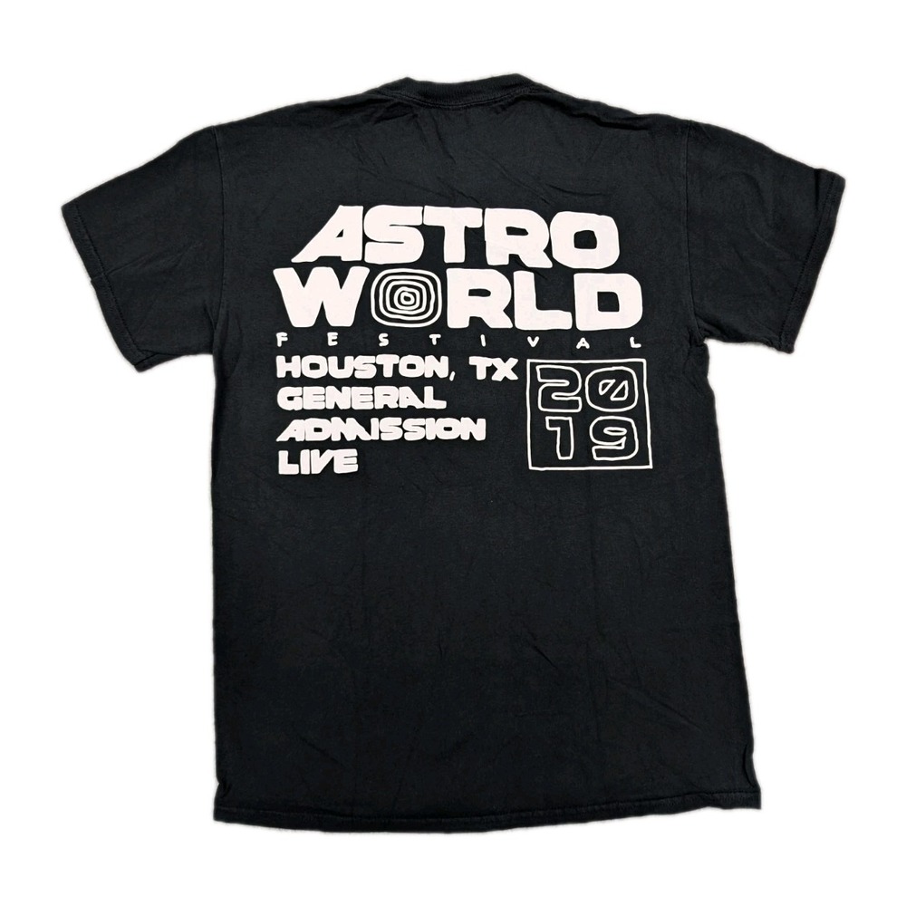 Travis Scott Cactus Jack Shirt Small Utopia Birds Astroworld Festival Staff New